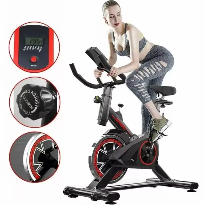 Bicicleta Spinning Ergométrica Para Exercícios Com Monitor Profissional Sport Suporta até 120kg - 2